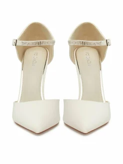 Scarpe stiletto AJ-97503-3 Écru