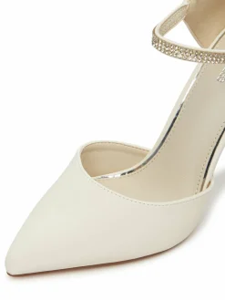 Scarpe stiletto AJ-97503-3 Écru