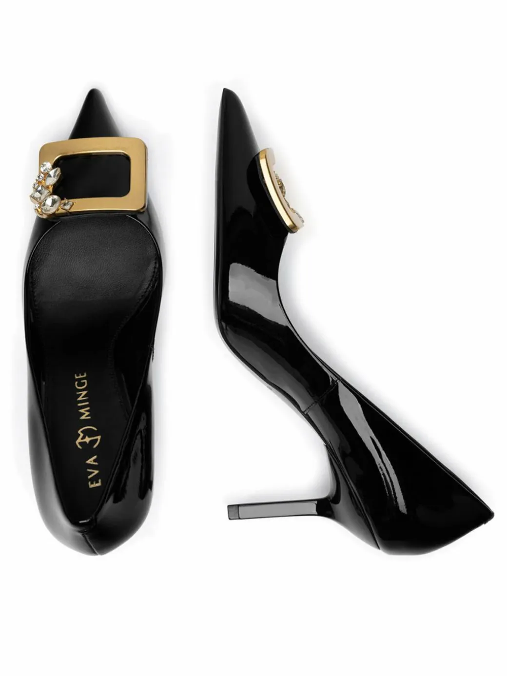 Scarpe stiletto AUBRETIA-V1560-98-1 Nero