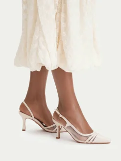 Scarpe stiletto CEO-CR422-D3005C Écru
