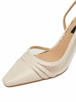 Scarpe stiletto CEO-CR422-D3005C Écru