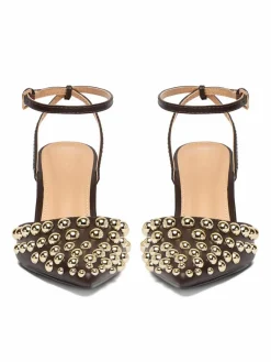 Scarpe stiletto CEO-HY0570-1 Marrone