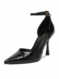 Scarpe stiletto CEO-LS6049-10 Nero