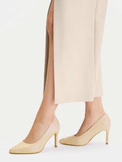 Scarpe stiletto CEO-WS1619-02 Beige