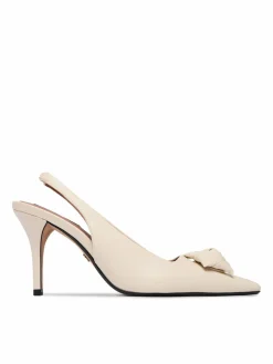 Scarpe stiletto EO-C6030-1 Crema