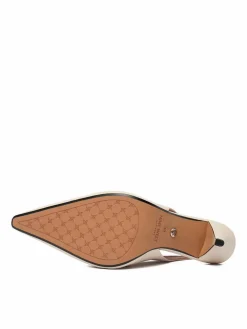 Scarpe stiletto EO-C6030-1 Crema