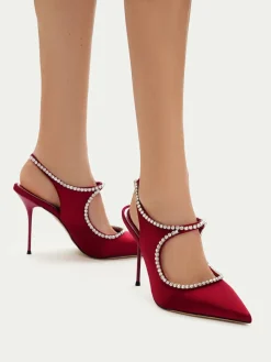 Scarpe stiletto EO-LIVIA-LT2019-6 Rosso