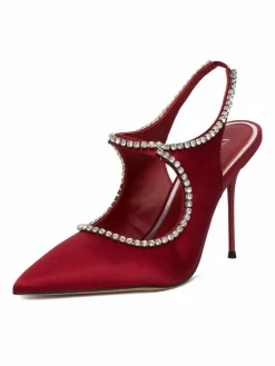 Scarpe stiletto EO-LIVIA-LT2019-6 Rosso
