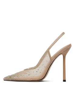 Scarpe stiletto EO-MAE-LT1677-27 Beige