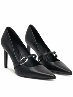 Scarpe stiletto Ess Stiletto 90 Hdw Lth HW0HW03303 Nero