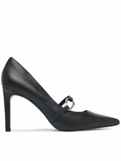 Scarpe stiletto Ess Stiletto 90 Hdw Lth HW0HW03303 Nero