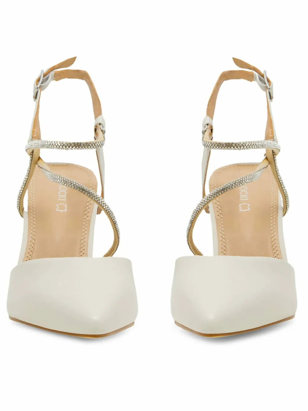 Scarpe stiletto FEBI WFA1619-13Z Bianco