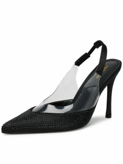 Scarpe stiletto Monica Black RU Nero