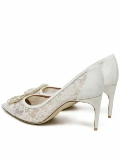 Scarpe stiletto Monroe 70-10 Bianco