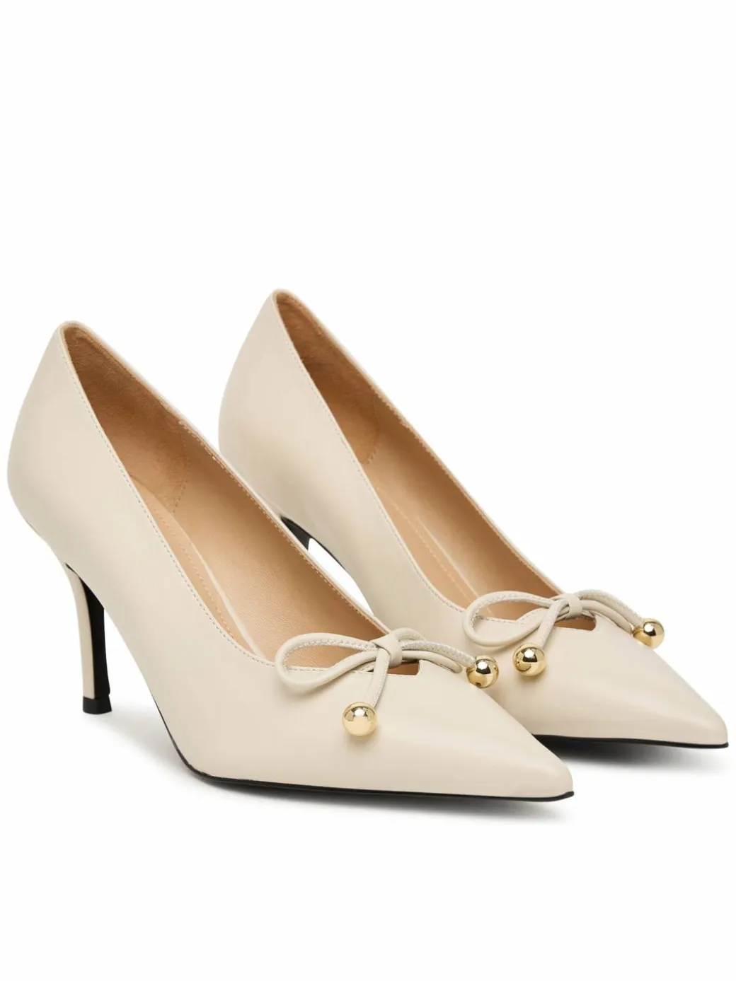 Scarpe stiletto Poppy YM22FPO X30000 CN 1704S Crema