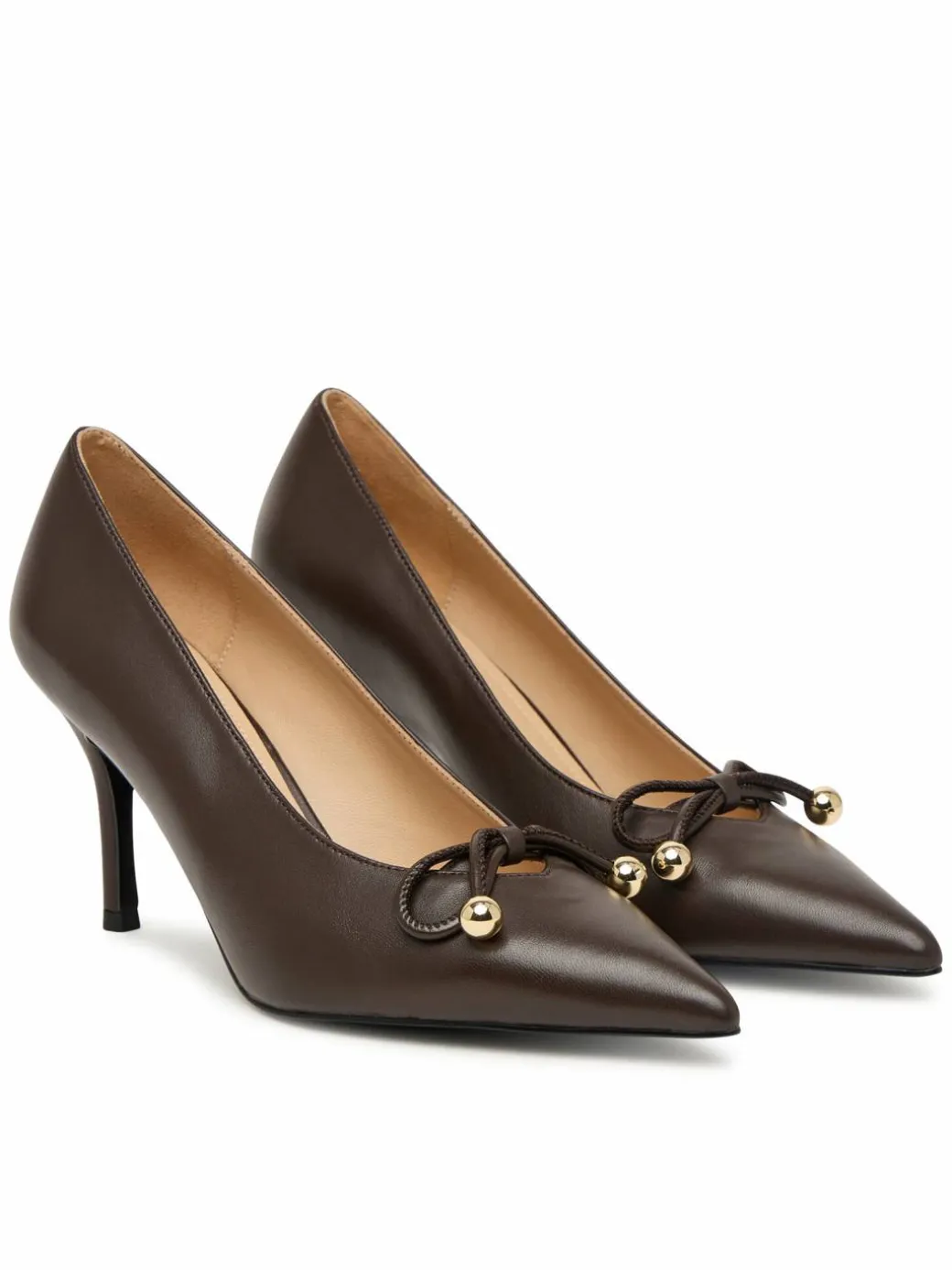 Scarpe stiletto Poppy YM22FPO X30000 CN 2460S Marrone