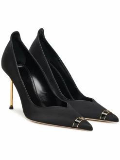 Scarpe stiletto SA-12L-56E2- V640 Nero