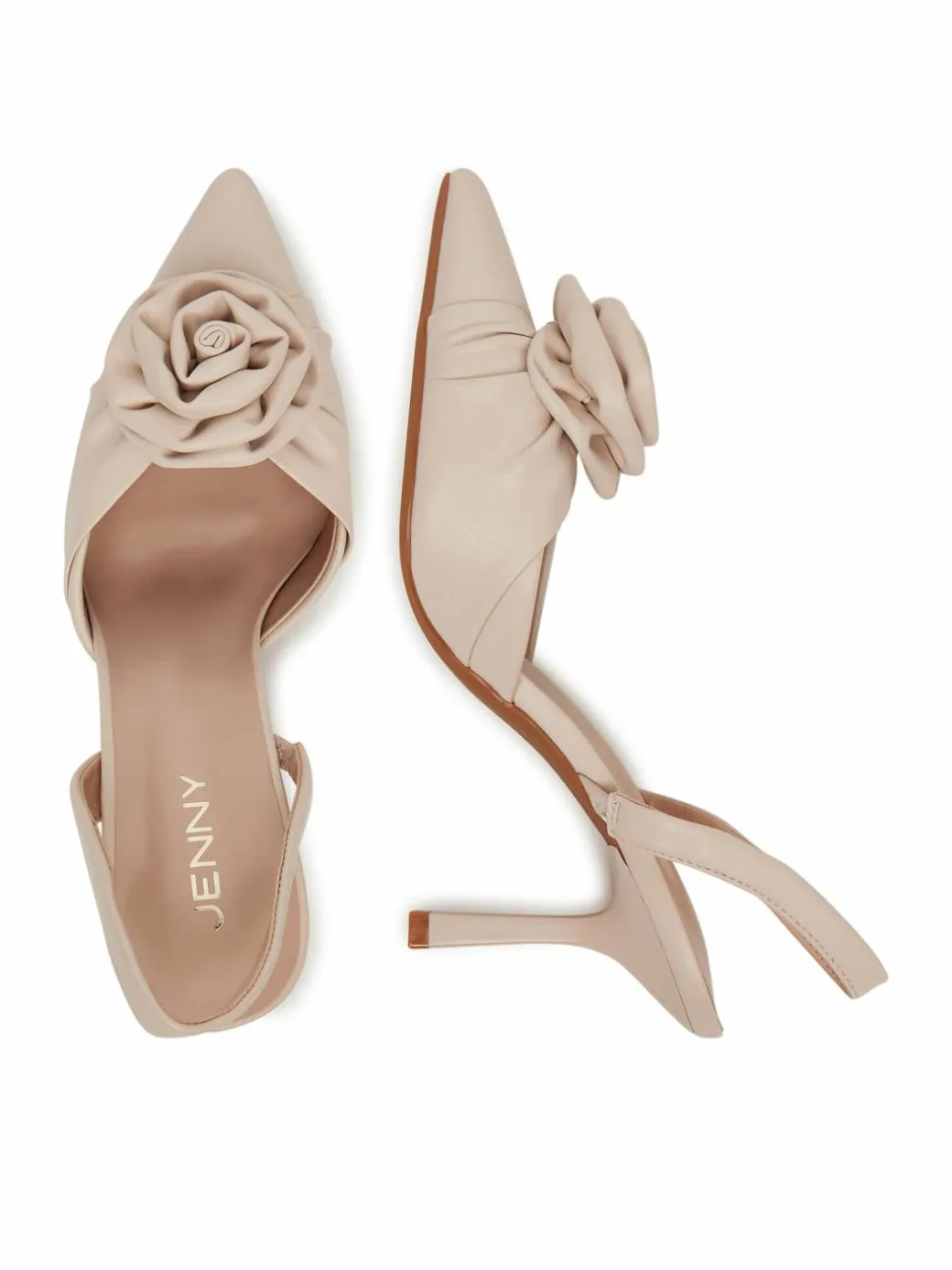 Scarpe stiletto WFA3607-1 Beige