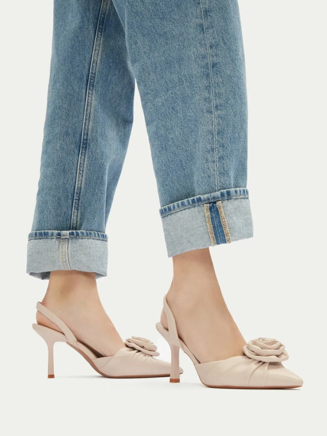 Scarpe stiletto WFA3607-1 Beige