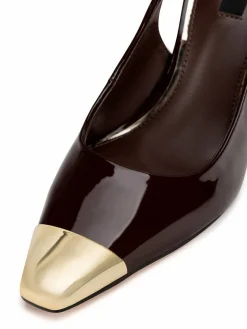 Scarpe stiletto WFA3376-1 Marrone