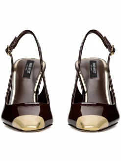 Scarpe stiletto WFA3376-1 Marrone