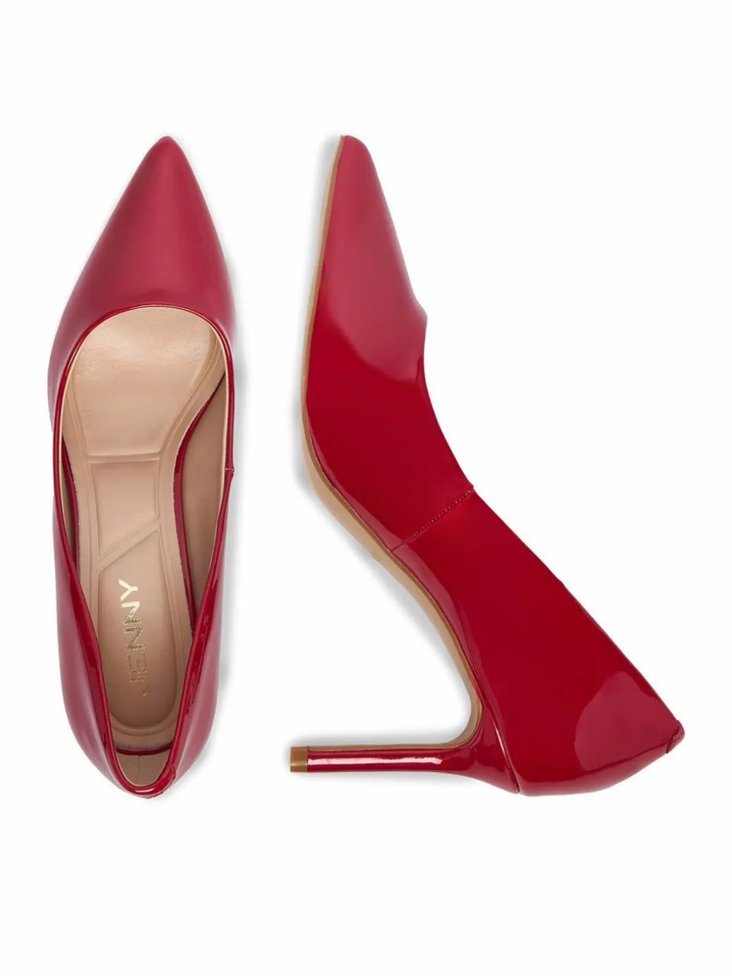 Scarpe stiletto WFA3006-1 Rosso
