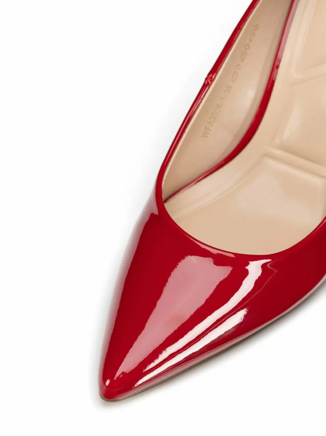 Scarpe stiletto WFA3006-1 Rosso