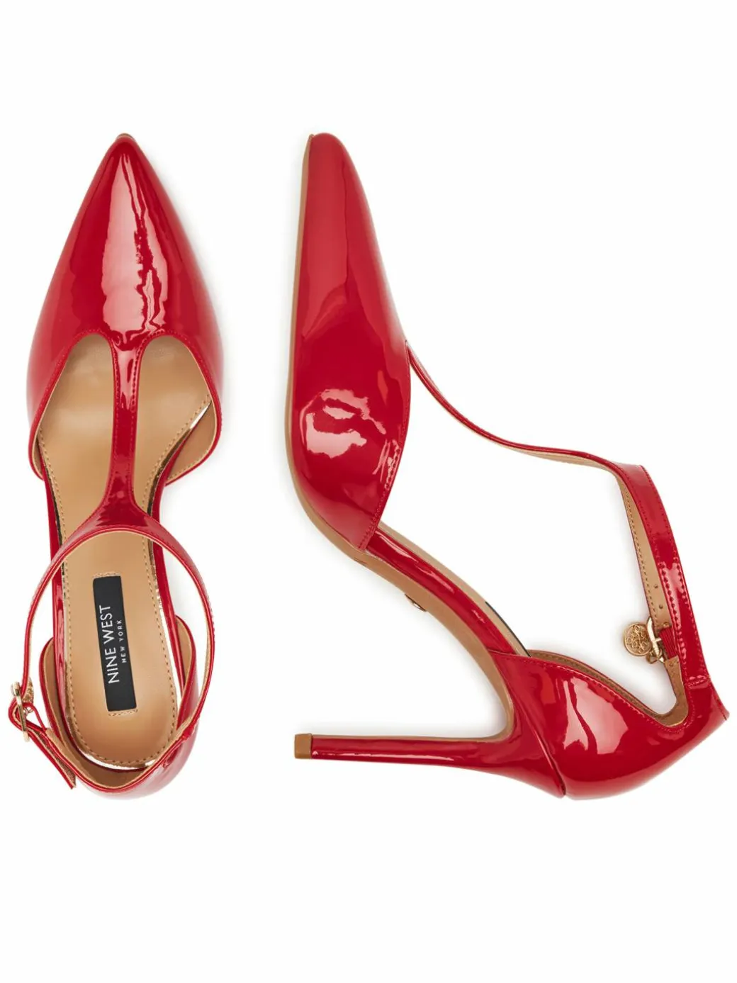 Scarpe stiletto WS21582-01 Rosso