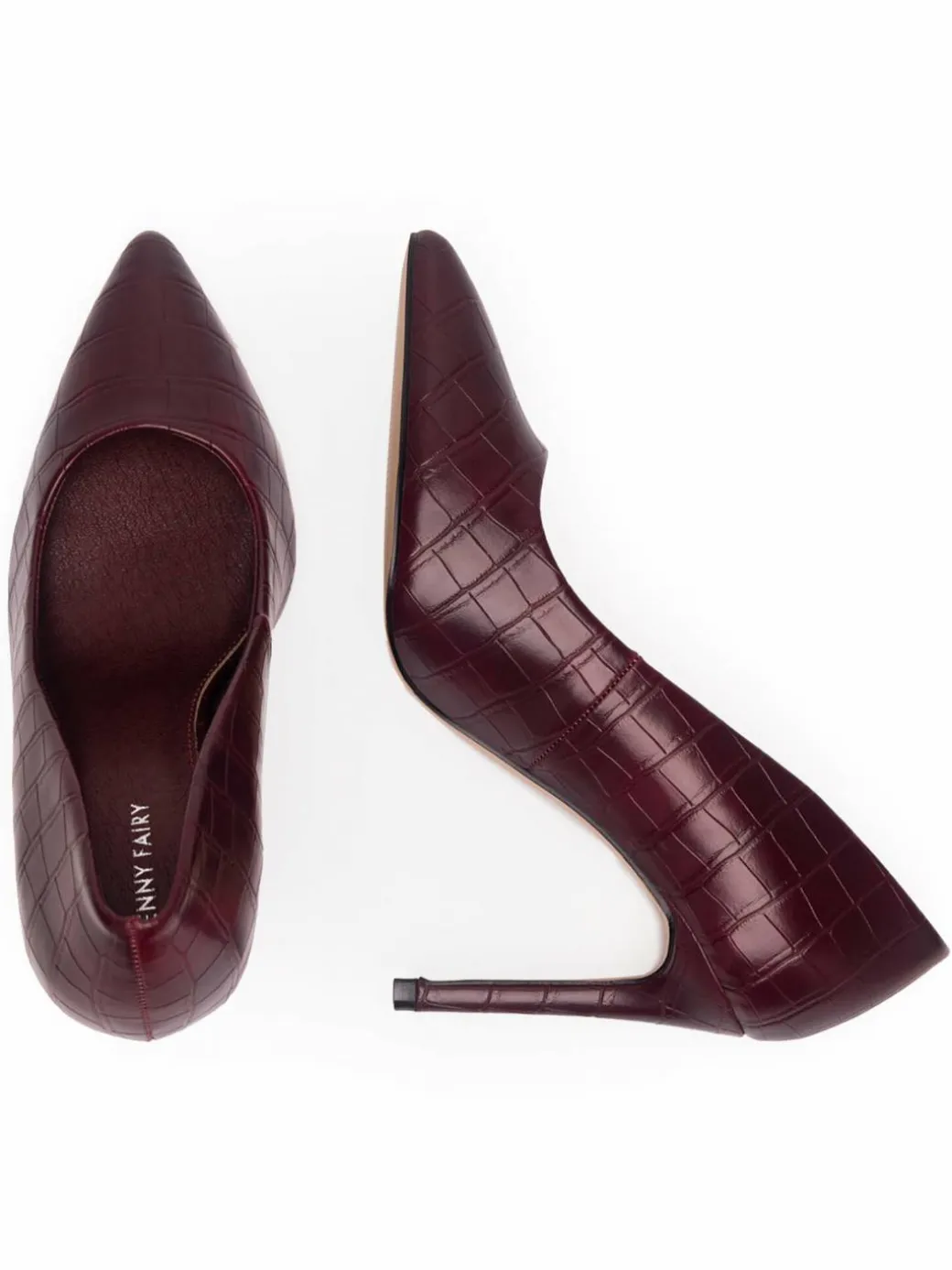 Scarpe stiletto WYL3616-2 Bordeaux