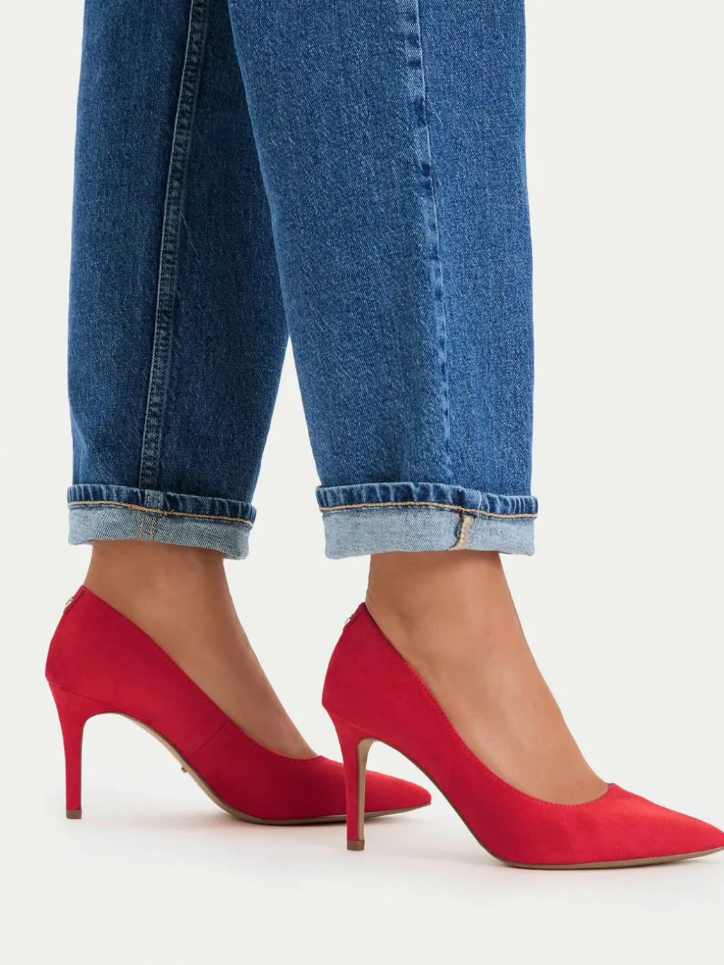 Scarpe stiletto WYL3660-7 Rosso