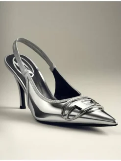 Scarpe stiletto Y02985 P1660 T9002 Argento