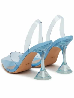 Scarpe stiletto ZALHT-02 BLUE PU Trasparente