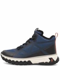 Scarponcini BA11T001 Blu scuro