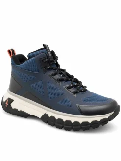 Scarponcini BA11T001 Blu scuro