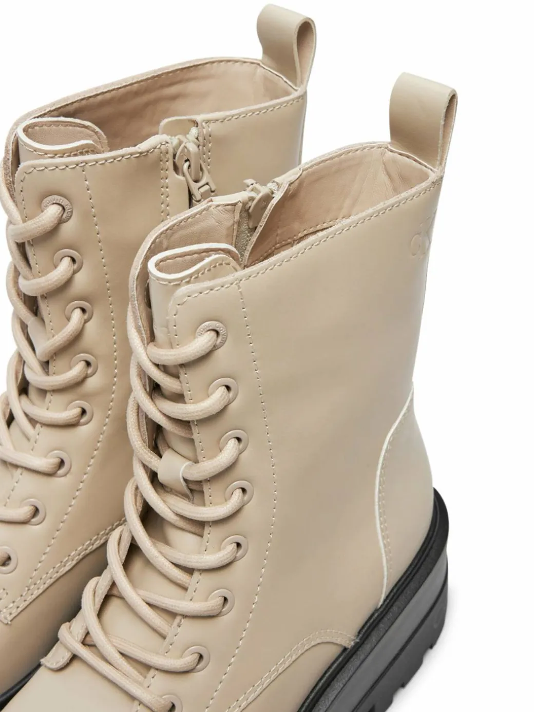Scarponcini Flatform YW0YW01535 Beige