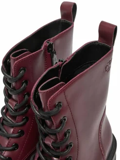 Scarponcini Flatform YW0YW01535 Bordeaux