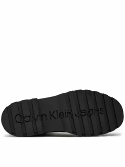 Scarponcini Flatform Zip Laceup Mg S YW0YW01554 Nero