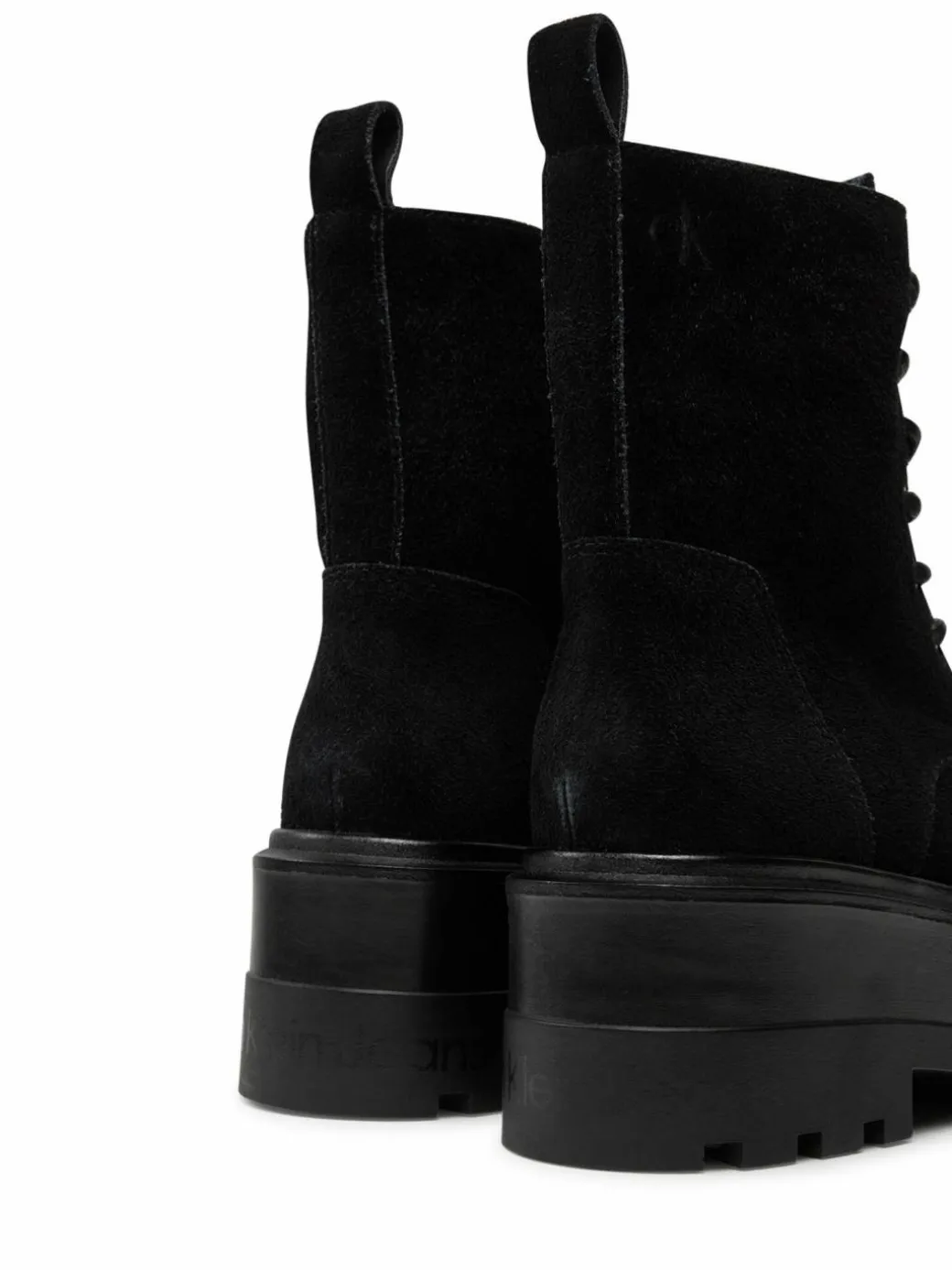 Scarponcini Flatform Zip Laceup Mg S YW0YW01554 Nero