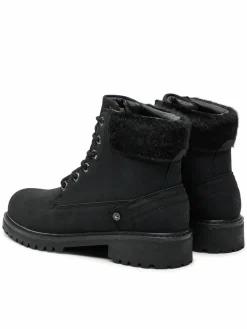 Scarponcini Fur Women High 20243069 Nero