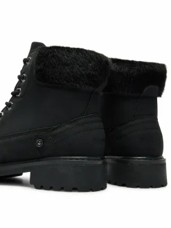 Scarponcini Fur Women High 20243069 Nero