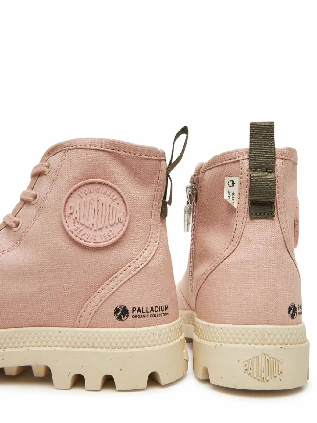 Scarponcini Pampa Hi Zip Organic 79101-605-M Rosa