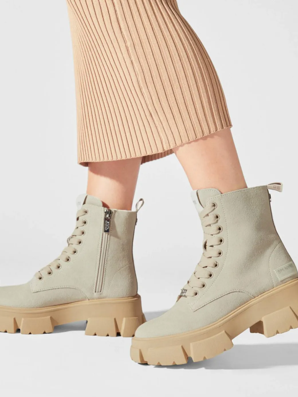 Scarponcini Tanker Bootie SM11001261 SM11001261-846 Beige