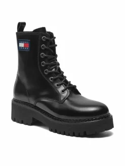 Scarponcini Urban Tommy Jeans Lace Up Boot EN0EN01995 Nero