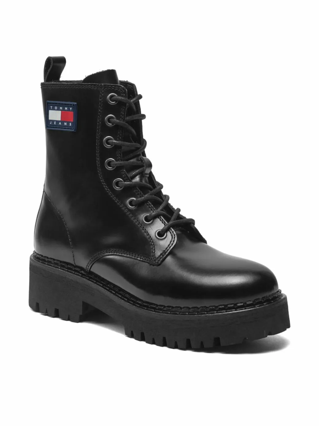 Scarponcini Urban Tommy Jeans Lace Up Boot EN0EN01995 Nero