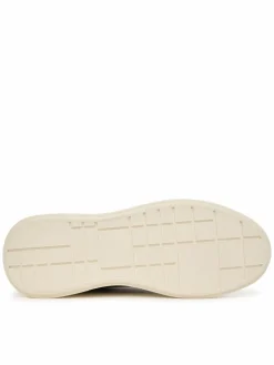 Sneakers Chunky Cupsole Laceup Lth YW0YW01947 Marrone scuro