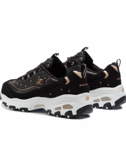 Sneakers D'lites Glamour Feels 13087/BKRG Nero
