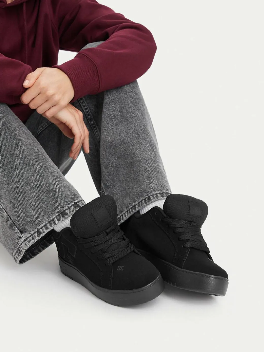 Sneakers EO-COURT GRAFFIK PLATFORM DC02422002 Nero
