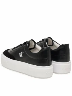 Sneakers Flatform Lace Up Tcap Lth-Su HW0HW03438 Nero
