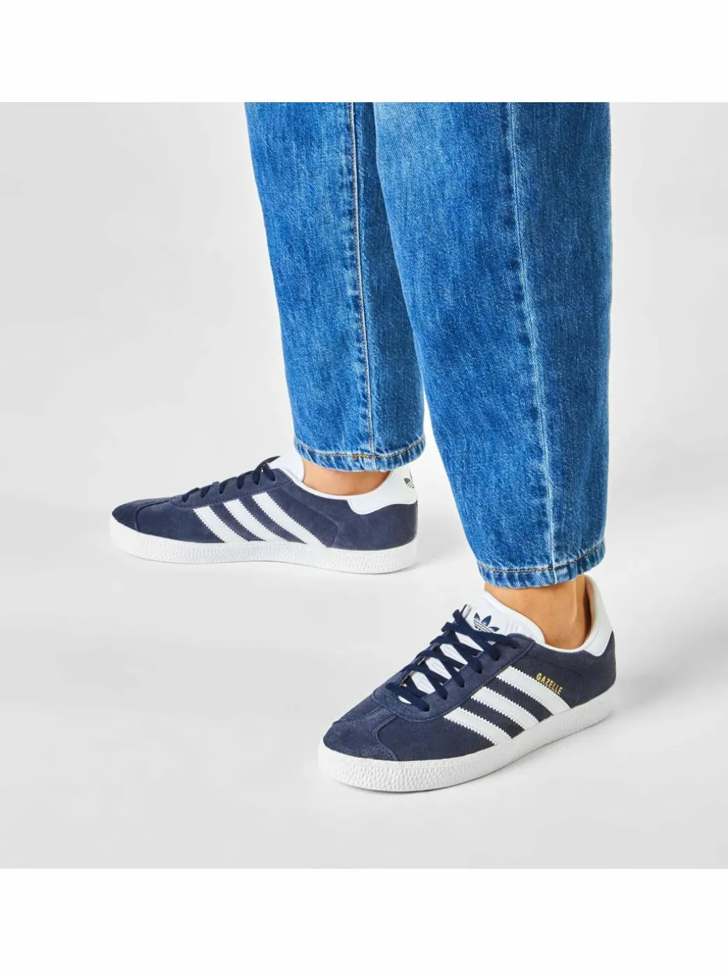 Sneakers Gazelle J BY9144 Blu scuro