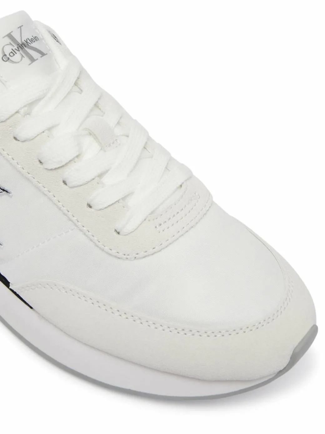 Sneakers Retro Runner Ess Mix Mat Wmn YW0YW01990 Bianco